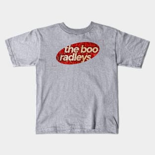 The Boo Radleys - simple red elips vintage Kids T-Shirt